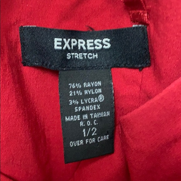 Express Strapless Dress - Picture 3 of 3